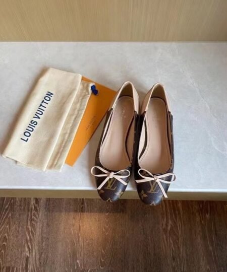 Louis Vuitton Women's Joy Ballerina Blush Pink For Women LV 1A87YP