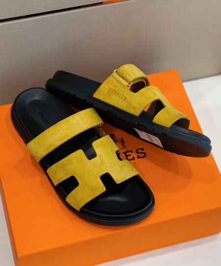 Alternative view of Hermes Takara Sandals Yellow For Men