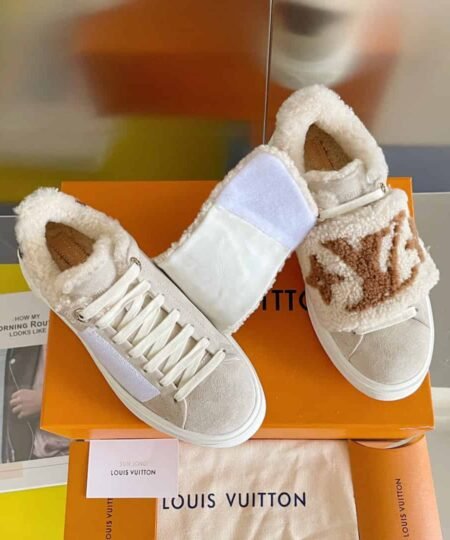 Alternative view of Louis Vuitton Women's Time Out Sneaker Nude For Women LV 1AADU0