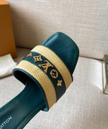 Alternative view of Louis Vuitton Women's Lock It Mule Green For Women LV 3.7in/9.5cm