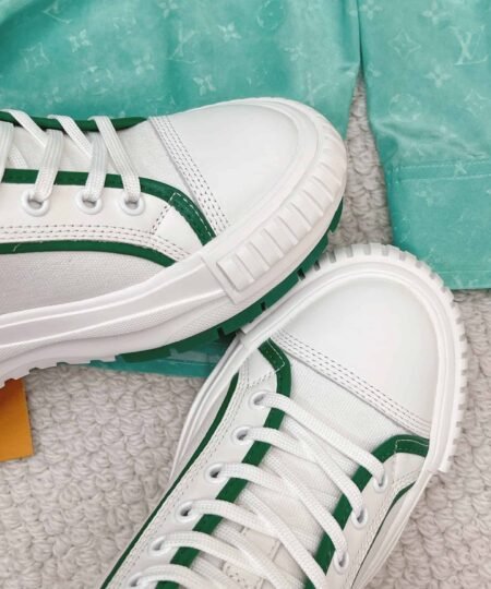 Alternative view of Louis Vuitton Women's LV Squad Sneaker Boot Green For Women LV