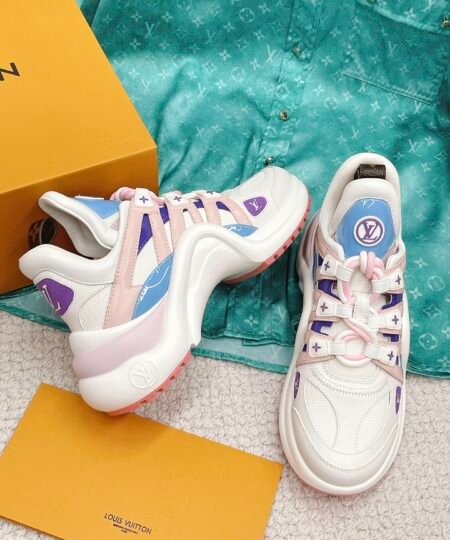 Alternative view of Louis Vuitton Women's LV Archlight Sneaker Blue For Women LV