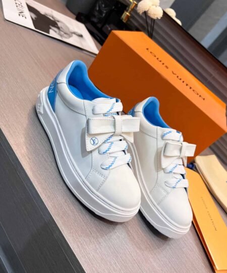 Alternative view of Louis Vuitton Women's Time Out Sneaker Blue For Women LV