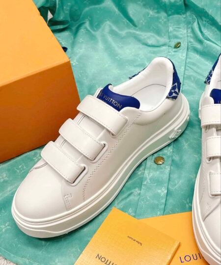 Alternative view of Louis Vuitton Women's Time Out Sneaker Blue For Women LV 1AADQ0