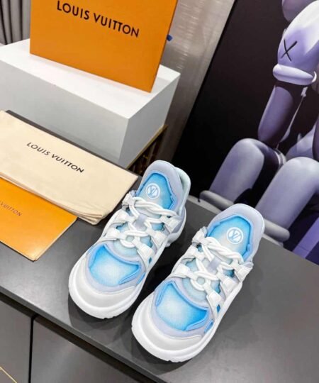 Alternative view of Louis Vuitton Women's LV Archlight Sneaker Blue For Women LV 1A9RVB