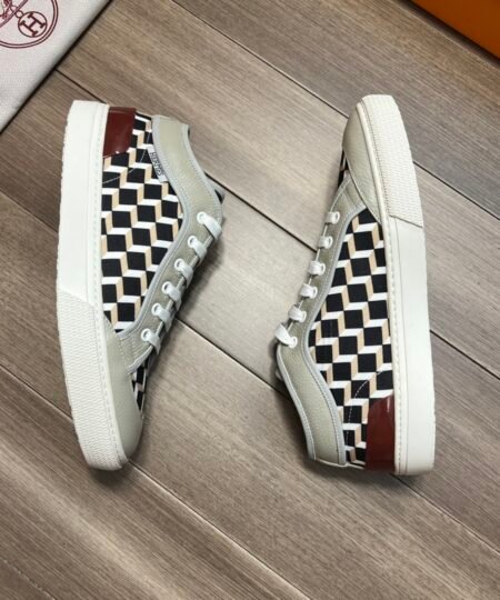 Alternative view of Hermes Enjoy Sneaker Gray And Black For Men