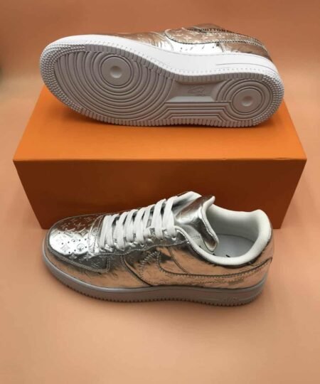 Alternative view of Nike Air Force 1 x Louis Vuitton Silver For Men