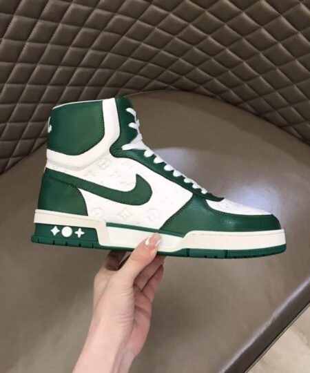 Alternative view of Louis Vuitton x Air Jordan 1 Is Amongst Us in White/Green For Men, Men’s Shoes