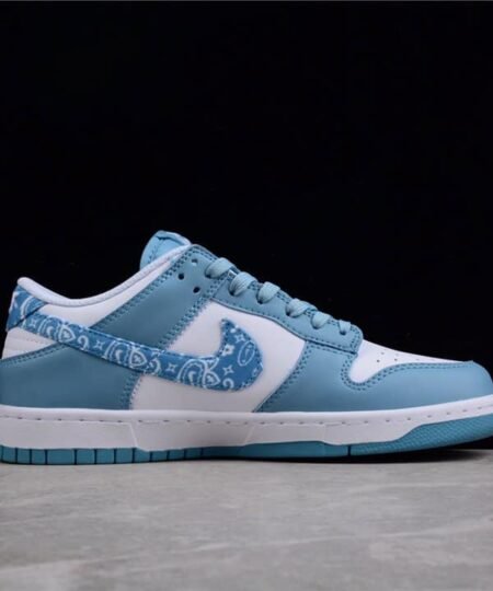 Alternative view of Nike Wmns Dunk Low Vintage White-Blue Sneaker For Men, Men’s Shoes