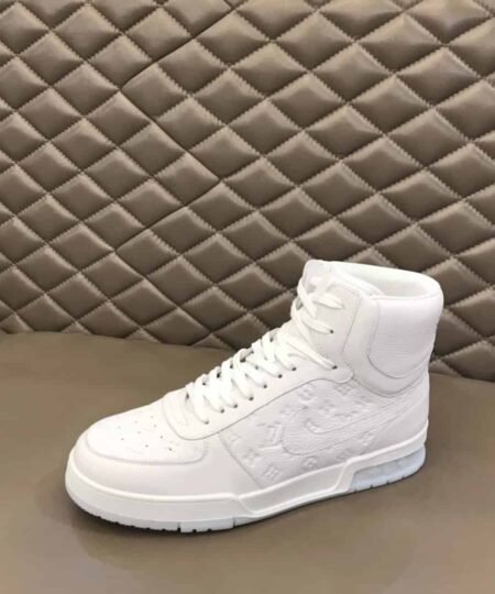 Alternative view of Louis Vuitton x Air Jordan 1 Is Amongst Us in Full White For Men, Men’s Shoes