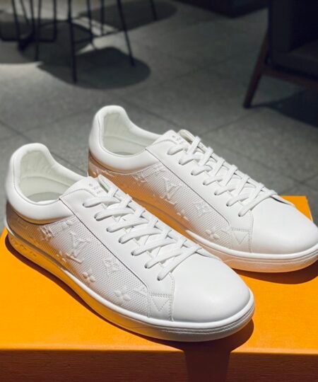 Louis Vuitton Luxembourg Sneaker White For Men LV 1A8QER