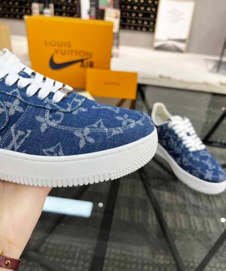 Alternative view of Louis Vuitton Time Out Sneaker x Nike In Blue For Men, Men’s Shoes 1AADMG