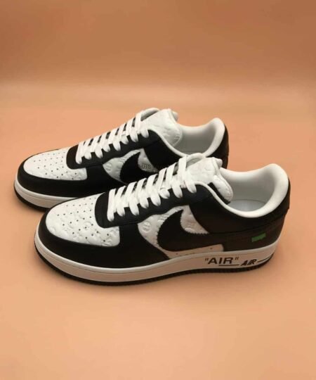Nike Air Force 1 x Louis Vuitton Black/White For Men