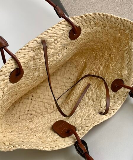 Alternative view of Loewe Anagram Basket Bag Beige/Brown For Women 18.1in / 46cm A223T43X02