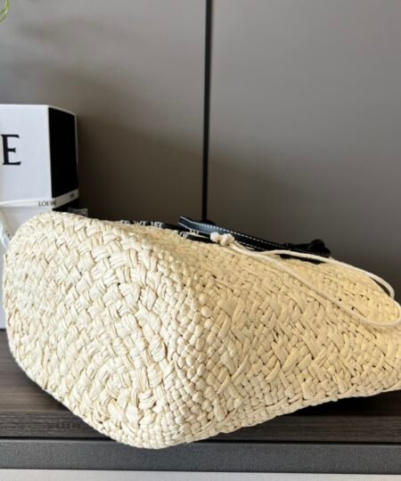 Alternative view of Loewe Anagram Basket Bag Beige/Black For Women 18.1in / 46cm A223T43X02