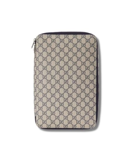 Gucci GG Large Packing Cube Supreme Canvas Beige/Grey For Men 13.2in/33.5cm ‎‎‎726669 KGD0N 4060