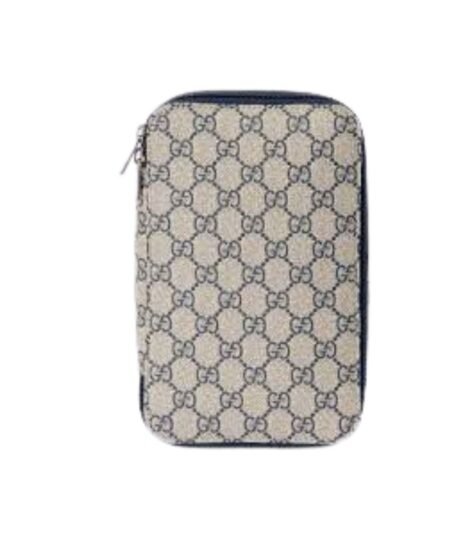 Alternative view of Gucci GG Mini Packing Cube Supreme Canvas Beige/Grey For Men 8.7in/22cm ‎‎‎726657 KGD0N 4060