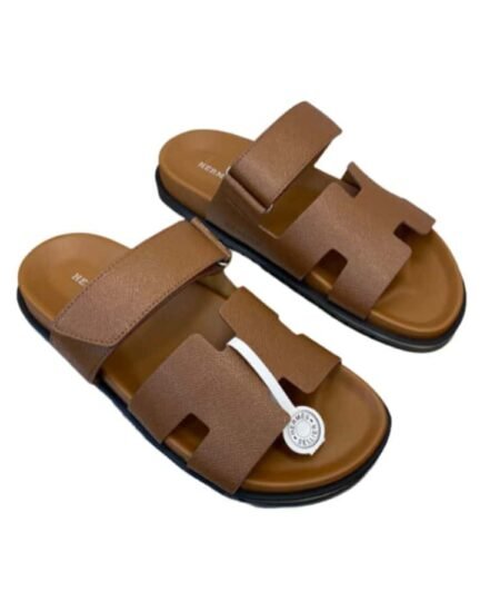 Hermes Chypre Sandal Dark Brown For Women