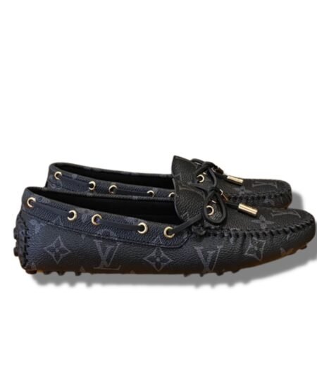 Louis Vuitton Gloria Flat Loafer Black For Women