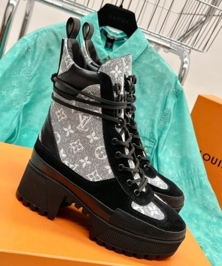 Alternative view of Louis Vuitton Laureate Desert Boot Grey For Women