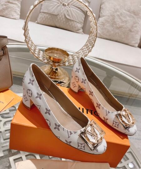 Alternative view of Louis Vuitton Madeleine Pump White For Women 4.5cm/1.8in