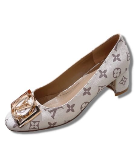 Louis Vuitton Madeleine Pump White For Women 4.5cm/1.8in