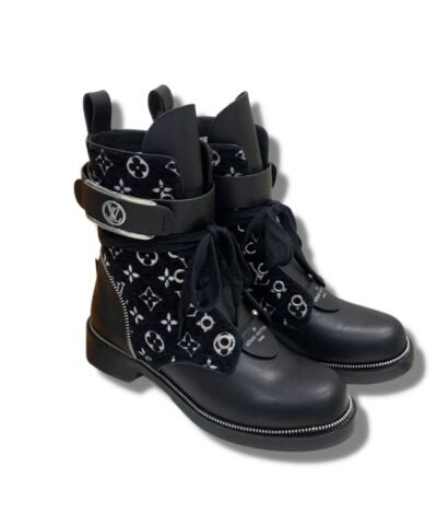 Louis Vuitton Metropolis Flat Ranger Black For Women
