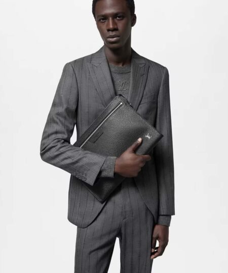 Alternative view of Louis Vuitton Pochette 24H Bag Black For Men 14.1in/36cm M30965