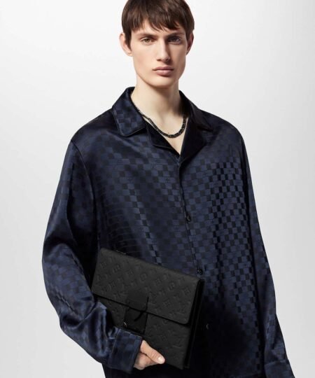 Alternative view of Louis Vuitton Pochette S-Lock Bag Black For Men 11in/28cm M82559