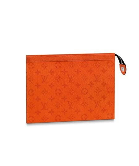 Louis Vuitton Pochette Voyage MM Bag Orange For Men 10,6in/27cm M30432
