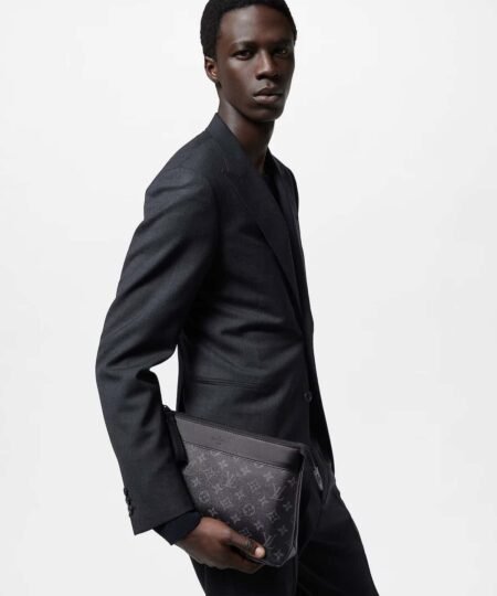 Alternative view of Louis Vuitton Pochette Voyage Souple Black Bag For Men 11.2in/30cm M82543