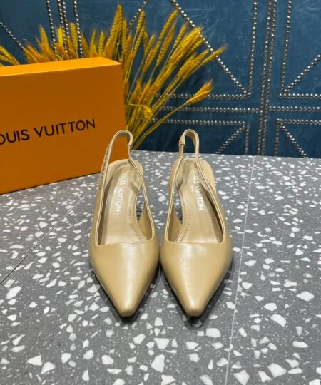 Alternative view of Louis Vuitton Sparkle Slingback Pump Beige For Women 1AB0Q5