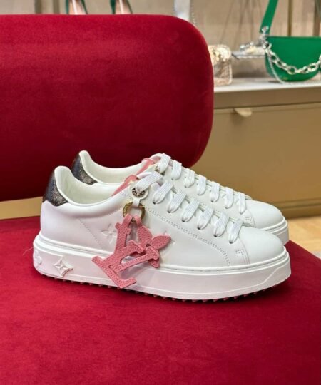 Alternative view of Louis Vuitton Time Out Sneaker Pink For Women