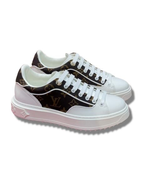 Louis Vuitton Time Out Sneaker Brown For Women 1AAP2U