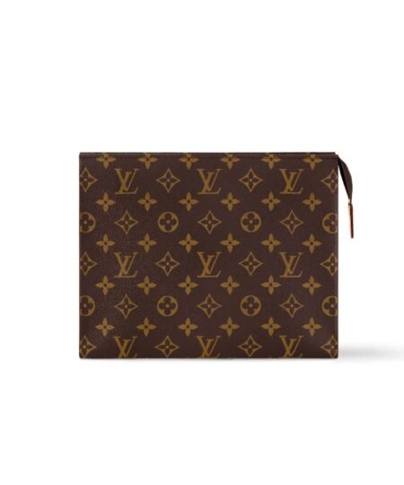 Louis Vuitton Toiletry Pouch Bag Brown For Men 7,9in/20cm M83547