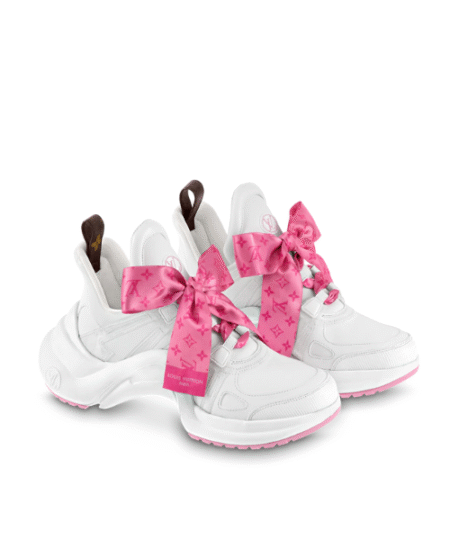 LV Archlight Sneaker Pink For Women 2in/5cm 1AB42L