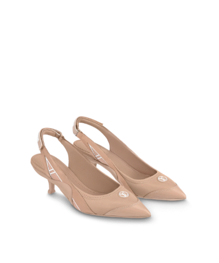 Louis Vuitton Archlight Slingback Pump Brown 2.2in/5.5cm For Women 1AB0IJ