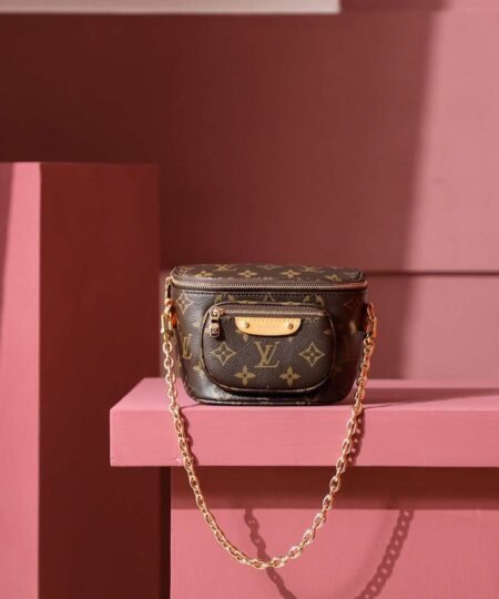 Alternative view of Special Set Louis Vuitton: Mini Bumbag Brown Bag + Double Bracelet Brown