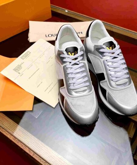 Alternative view of Louis Vuitton Run Away Sneaker Silver For Men