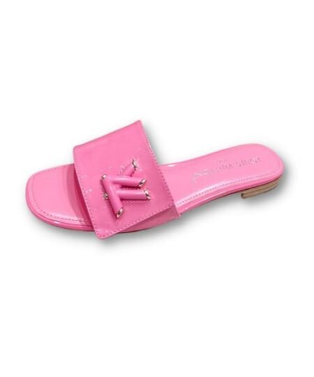 Louis Vuitton Shake Flat Mule Pink For Women
