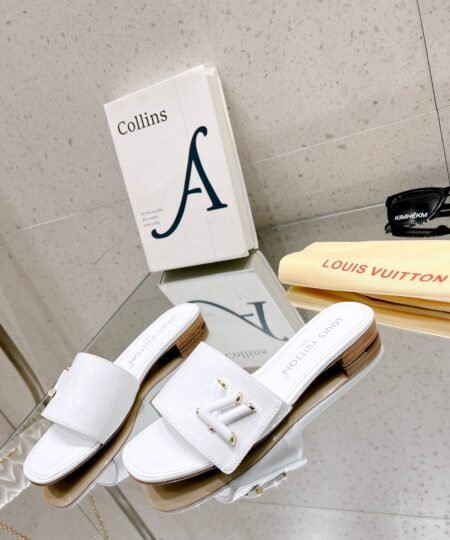 Alternative view of Louis Vuitton Shake Flat Mule White For Women