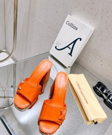 Alternative view of Louis Vuitton Shake Mule Orange For Women