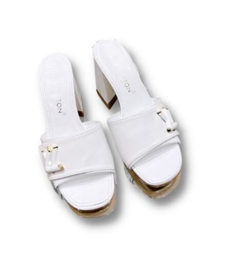 Louis Vuitton Shake Mule White For Women