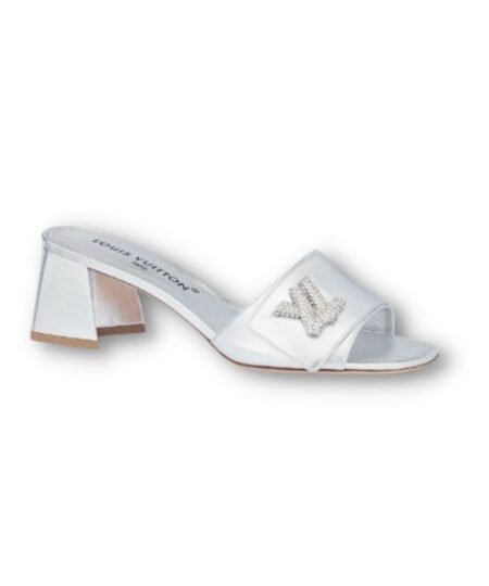 Louis Vuitton Shake Mule Silver For Women 1AB2P1