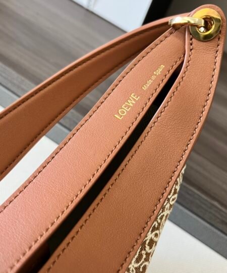 Alternative view of Loewe Small Luna Bag Black/Brown/Light Brown For Women 12in / 30.5cm A923PM1X02