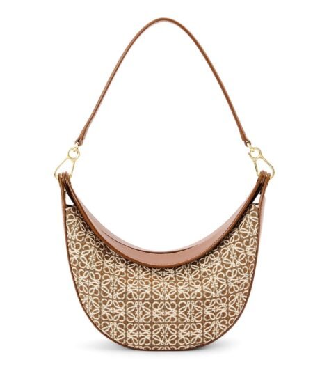 Loewe Small Luna Bag Black/Brown/Light Brown For Women 12in / 30.5cm A923PM1X02