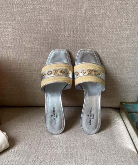 Alternative view of Louis Vuitton Women's Lock It Mule Sliver For Women LV 2.2in/5.5cm