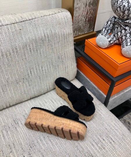 Alternative view of Hermes Figari Sandal Black For Women