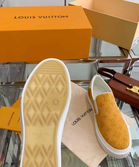 Alternative view of Louis Vuitton Women's Trocadero Slip On Orange For Women LV