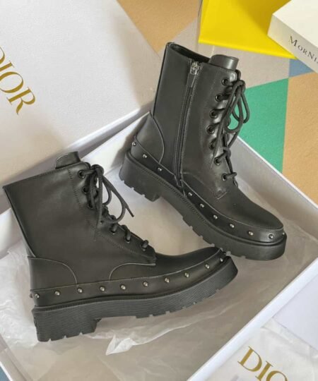 Christian Dior Women's Diorquake Ankle Boot Black For Women CD